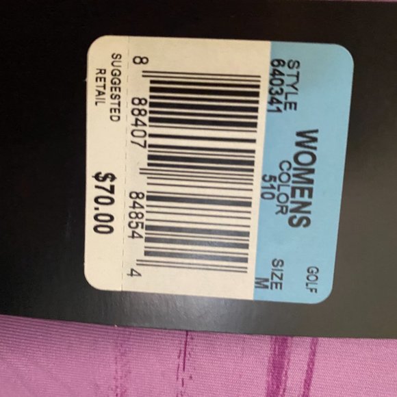 Nike Women's Zip Dry Fit Golf Polo - Size M - NEW - Picture 2 of 2